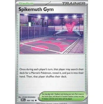 Volný čas Pokémon DRI 169/182 Spikemuth Gym - Destined Rivals Stav: Near Mint, Verze: NORMAL