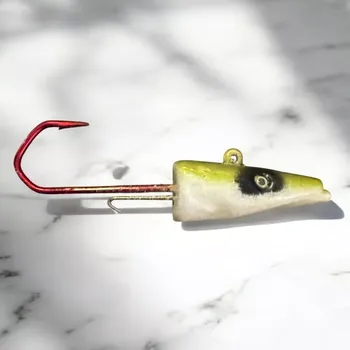 Rybářský háček RYVALURES-JIG POLAK HLAVA VMC 120G-8/0 ANG - 5 KS