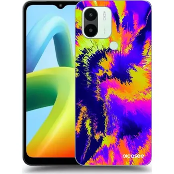 Pouzdro na mobilní telefon Picasee silikonový průhledný obal pro Xiaomi Redmi A1 - Burn