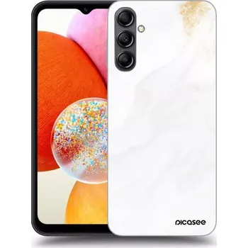 Pouzdro na mobilní telefon Picasee silikonový průhledný obal pro Samsung Galaxy A15 A155F 4G - Bílá