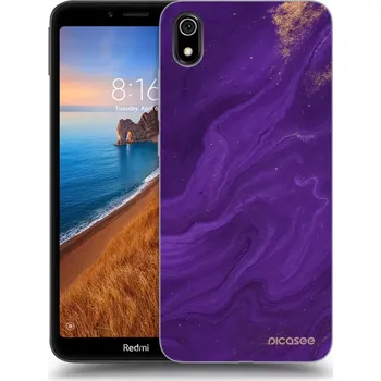 Pouzdro na mobilní telefon Picasee ULTIMATE CASE pro Xiaomi Redmi 7A - Fialová