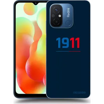 Pouzdro na mobilní telefon Picasee silikonový průhledný obal pro Xiaomi Redmi 12C - FC Viktoria Plzeň D