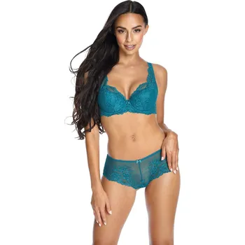 Podprsenka Vyztužená podprsenka pro ženy full cup Mat 4X685 Cora Turkus, tyrkysová 65E i384_21678019