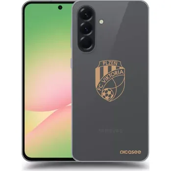 Pouzdro na mobilní telefon Picasee silikonový průhledný obal pro Samsung Galaxy A36 5G - FC Viktoria Plzeň I