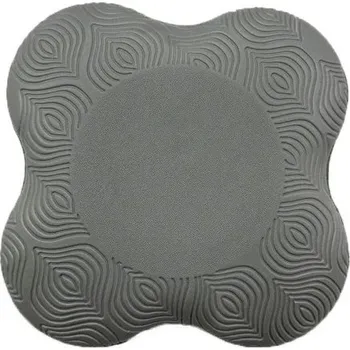 Zesílená podložka na klečení a lokty na jógu Přenosná pěnová podpora na kolena Sportovní cvičební podložka pro fitness a domácí trénink šedá