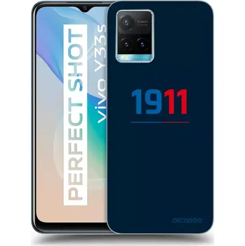 Pouzdro na mobilní telefon Picasee silikonový průhledný obal pro Vivo Y33s - FC Viktoria Plzeň D