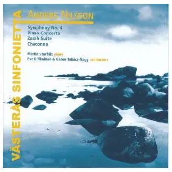 Zahraniční hudba CD Västerås Sinfonietta: Symphony No. 4: Piano Concerto; Zarah Suite; Chaconne 2018