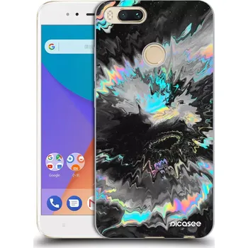 Pouzdro na mobilní telefon Picasee silikonový průhledný obal pro Xiaomi Mi A1 Global - Magnetic