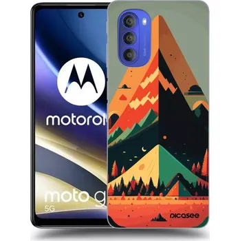 Pouzdro na mobilní telefon Picasee silikonový průhledný obal pro Motorola Moto G51 - Oregon