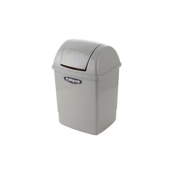 Podlahový mycí stroj PLASTOVÝ ODPADKOVÝ KOŠ KLIP 12L SVĚTLE ŠEDÝ -BEN