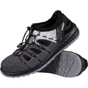 Pracovní obuv Reis SPOT SB P SRC sandály šedá/bílá 39-47