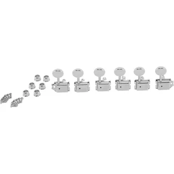 Fender American Vintage Guitar Tuners Staggered Nickel/Chrome Ladící mechanika pro kytaru