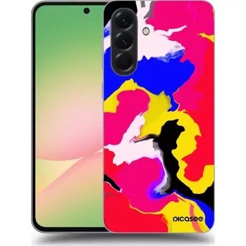 Pouzdro na mobilní telefon Picasee silikonový průhledný obal pro Samsung Galaxy A36 5G - Watercolor