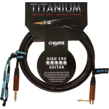 Příslušenství ke zvukové technice Klotz TIW0300PR Titanium Walnut 3 m Rovný - Lomený Nástrojový kabel