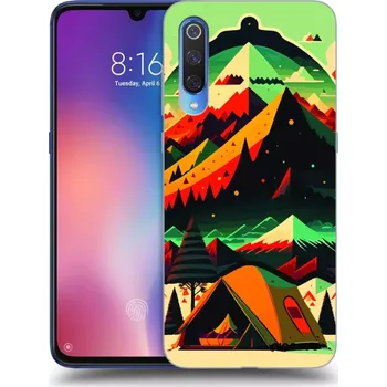 Pouzdro na mobilní telefon Picasee silikonový průhledný obal pro Xiaomi Mi 9 - Montreal