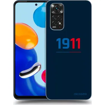 Pouzdro na mobilní telefon Picasee silikonový průhledný obal pro Xiaomi Redmi Note 11 - FC Viktoria Plzeň D