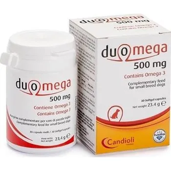 Duomega Dogs 500 mg pre malé psy 30 cps.