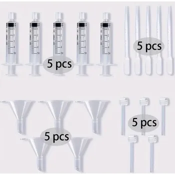 Kosmetická sada Sada pro plnění parfémů a kosmetiky na cesty | kosmetická sada - Jasný