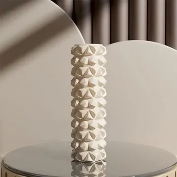 Pěnový válec Masážní pěnový válec na svaly a záda | masážní pomůcka - Béžový