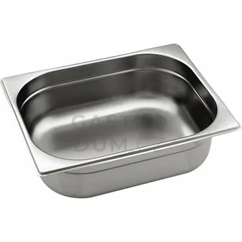 GN 1/2 (h=200 mm) nerezová plná OPTINOX