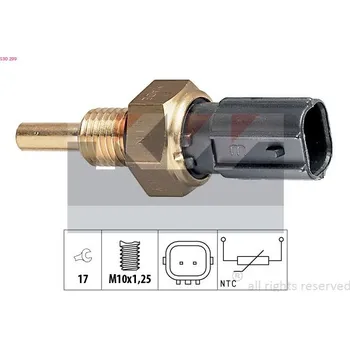 Čidlo automobilu Snímač, teplota chladiva KW 530 299