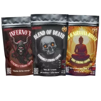 Káva Premium Elite Trio Coffee zrnková káva