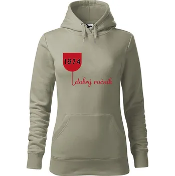 Pánská mikina Dámská mikina Dobrý ročník Velikost (žena): L, Vyberte barvu: Světlá khaki