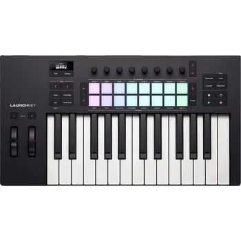 Master keyboard Novation Launchkey 25 MK4 MIDI keyboard Black