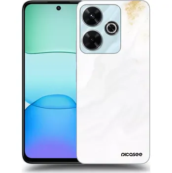 Pouzdro na mobilní telefon Picasee silikonový průhledný obal pro Xiaomi Redmi 13 4G - Bílá