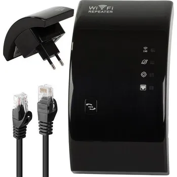 Příjem digitálního pozemního vysílání WIFI ZESILOVAČ REPEATER 300mb/s 2.4GHz
