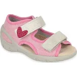 065X173 26 - SUNNY dívčí sandálky Befado růžové 065X173_26