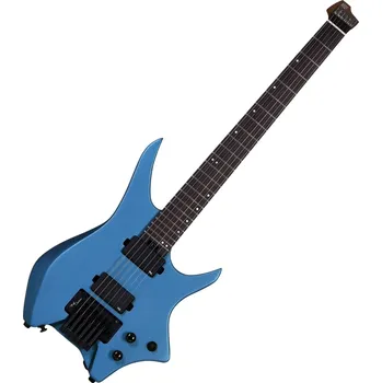 Elektrická kytara HILS Guitars HN5 NEXT Emerald Blue Metallic Headless kytara
