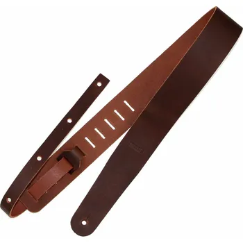 Kytarový popruh Richter Raw II Brown Brown Kytarový pás
