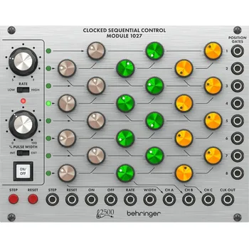 Syntetizátor Behringer Clocked Sequential Control Module 1027 Modulární systém