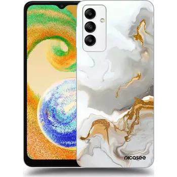 Pouzdro na mobilní telefon Picasee silikonový černý obal pro Samsung Galaxy A04s A047F - Her
