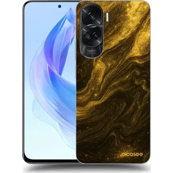 Pouzdro na mobilní telefon Picasee silikonový černý obal pro Honor 90 Lite 5G - Černá