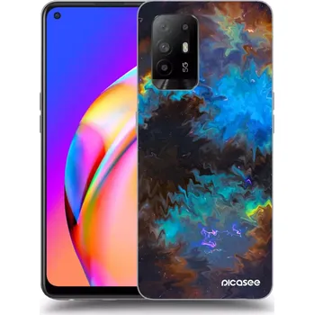 Pouzdro na mobilní telefon Picasee silikonový černý obal pro OPPO A94 5G - Space