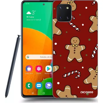 Pouzdro na mobilní telefon Picasee silikonový průhledný obal pro Samsung Galaxy Note 10 Lite N770F - Gingerbread 2