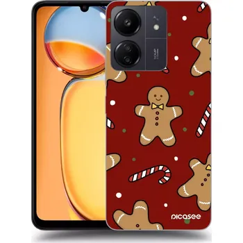 Pouzdro na mobilní telefon Picasee silikonový průhledný obal pro Xiaomi Redmi 13C 4G - Gingerbread 2