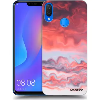 Pouzdro na mobilní telefon Picasee silikonový průhledný obal pro Huawei Nova 3i - Sunset