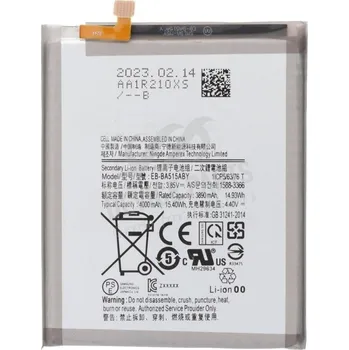 Baterie pro mobilní telefon Samsung Galaxy A51 5G baterie EB-BA516ABY 4500mAh OEM