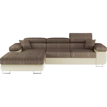 Sedací souprava Rohová rozkládací sedací souprava ARMANDO 289 cm Berlin 03/Soft 33 béžová levá