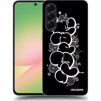 Pouzdro na mobilní telefon Picasee silikonový průhledný obal pro Samsung Galaxy A36 5G - Throw UP