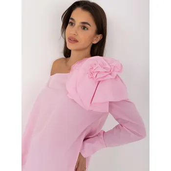 Dámská košile Halenka LK BZ 509656.21 růžová S