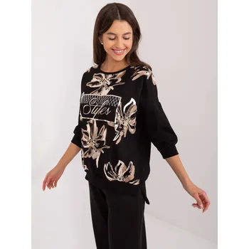 Dámská košile Halenka RV BZ 9421.99 černá jedna velikost