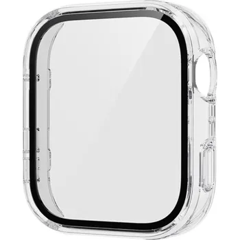 Příslušenství k chytrým hodinkám VSECHNONAMOBIL 109832 PC FULL COVER Plastový kryt se sklem pro Huawei Watch Fit 4 průhledný