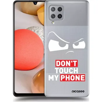 Pouzdro na mobilní telefon Picasee silikonový průhledný obal pro Samsung Galaxy A42 A426B - Cloudy Eye - Transparent