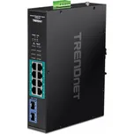 TRENDnet Trendnet TI-PGM102 Gigabit Ethernet (10/100/1000) Síťová připojení PoE s podporou, černá