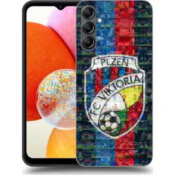 Pouzdro na mobilní telefon Picasee silikonový průhledný obal pro Samsung Galaxy A15 A155F 4G - FC Viktoria Plzeň A