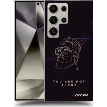 Pouzdro na mobilní telefon Picasee silikonový průhledný obal pro Samsung Galaxy S25 Ultra 5G - You are not alone
